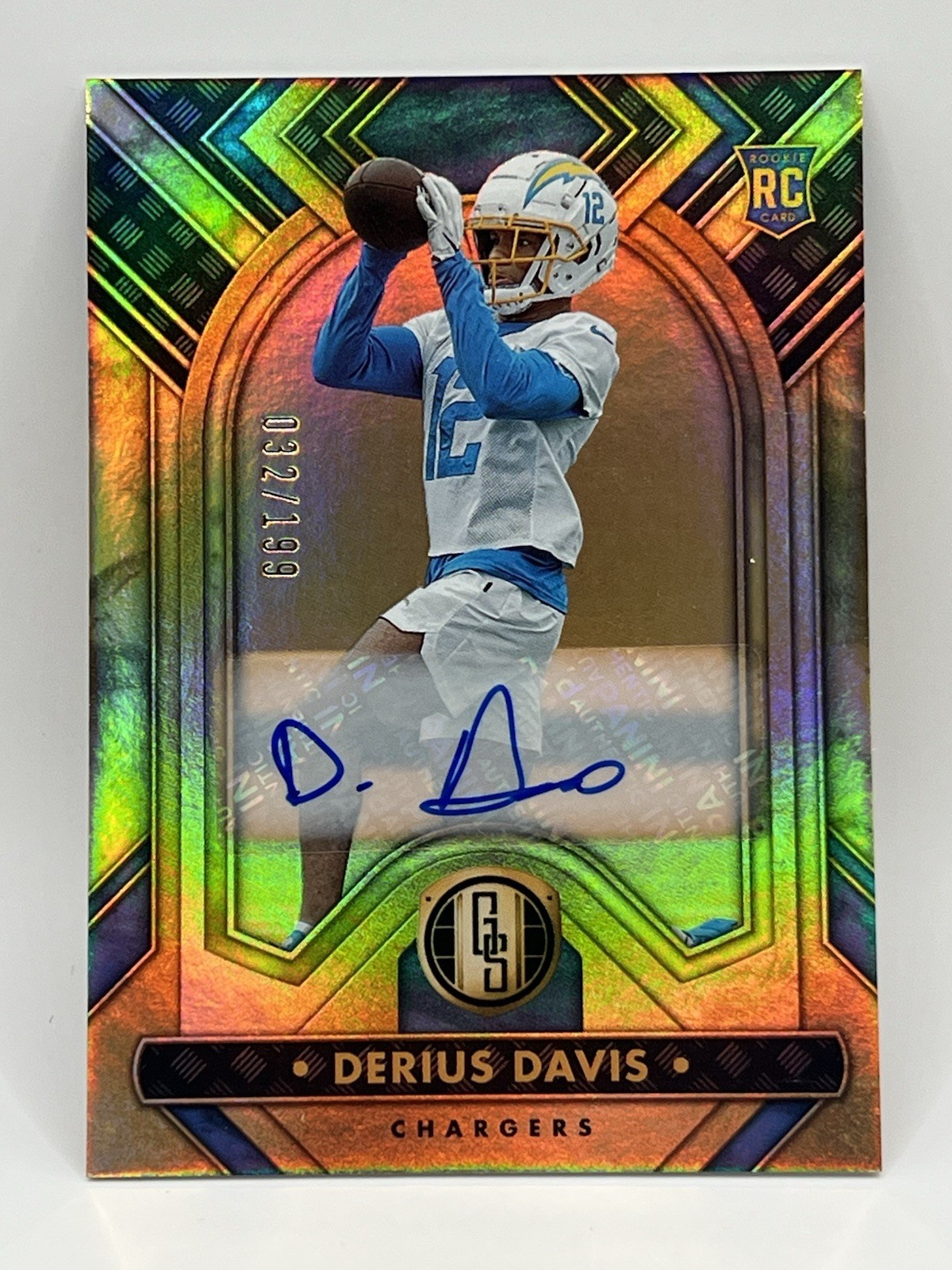 Derius Davis Panini Gold Standard #131 Autograph