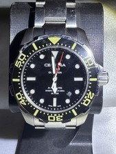 Certina DS Action Diver Swiss Automatic S/Steel 200m - Boxed Complete - VGC