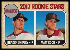 2017 Topps Heritage Braden Shipley Matt Koch #384