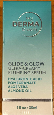 My DERMA Dream Glide & Glow Plumping Serum Hyaluronic Acid 1 fl oz/30 mL