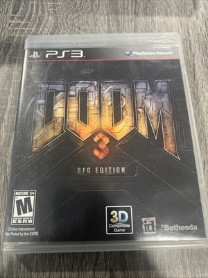 Doom 3 -- BFG Edition (Sony PlayStation 3, 2012) PS3 