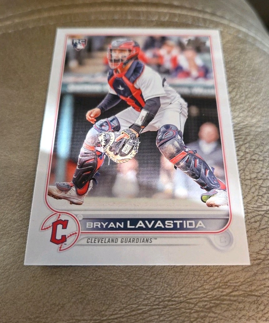 2022 Topps Update #US317 Bryan Lavastida  Cleveland Guardians Rookie