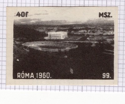 Matchbox Label Olympic Games #99 1960 Rome Stadium