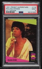 1991 Pro Set Super Star MusiCards UK Mick Jagger #116 PSA 9 MINT 1e19