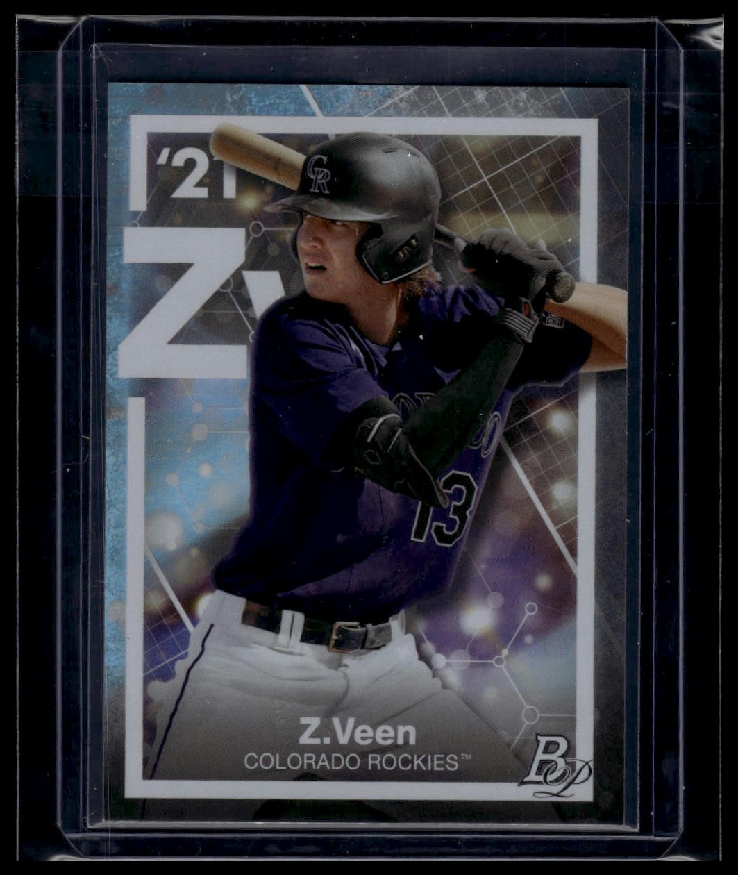 2021 Bowman Platinum #PE-6 Zac Veen Precious Elements
