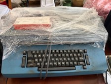 1970 blue IBM Selectric II typewriter