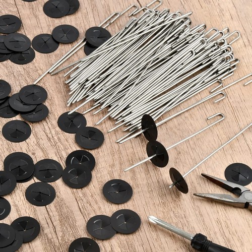 100X Solar Panel Bird Guard Fastener Clips Stainless Steel SolarPanel Mesh Clips - Picture 11 of 11