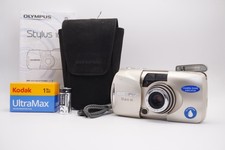 Olympus Mju III 105 Stylus 35mm Point and Shoot Film Camera Film Case TESTED 
