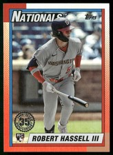 2025 Topps Update #U90-41 Robert Hassell III 1990 Topps 35th Anniversary