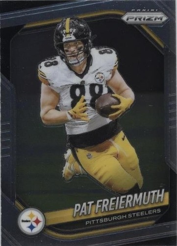 Pat Freiermuth 2025 Panini Prizm #243 Steelers NFL READ FREE SHIP AutographDen