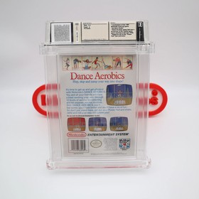 NES Nintendo DANCE AEROBICS -Power Pad Game WATA GRADED 9.2 A NEW Sealed H-Seam!