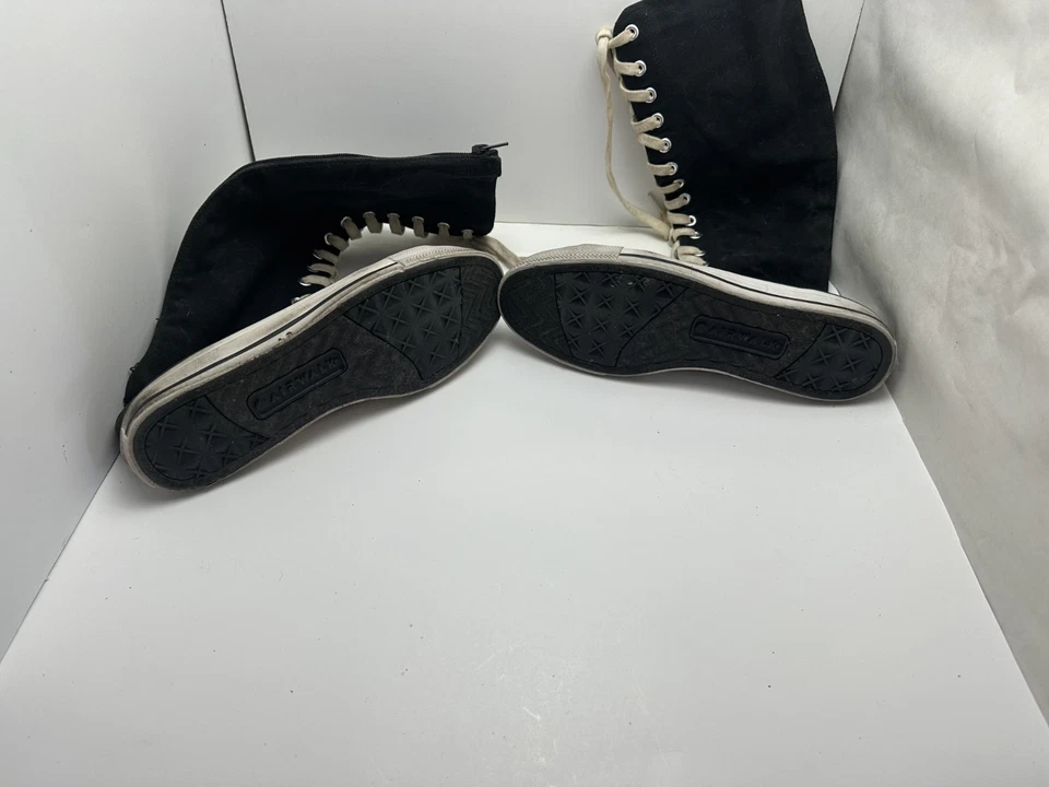 Converse Vintage Knee High Lace Up Boots USA Size 10 - Image 4 of 4