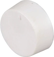 White Line Volt Thermostat Knob - Use with Our White Single or Double Pole Cover