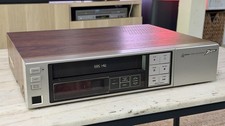 Vintage Zenith VR1825-1 4-Head VHS VCR Woodgrain Made in Japan Parts/Repair