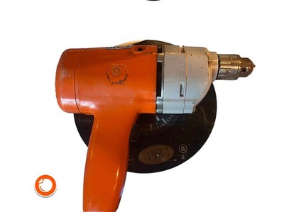 1970er Black and Decker DNJ52 Bohrmaschine orange voll funktionsfähig