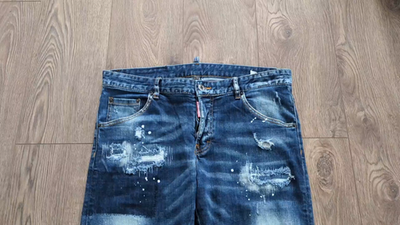 DSQUARED2 Classic Kenny Twist Jean Made In Italy Men's Pants Size