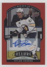 2020-21 Upper Deck Allure Base Redeemed XRC Red Rainbow Dylan Cozens Auto 0s8s
