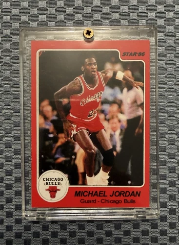 New ListingThe Star Co. Star '86 1984 Michael Jordan Chicago Bulls NBA Base Set Card #117