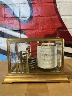 Antique French "Stormograph" Barograph