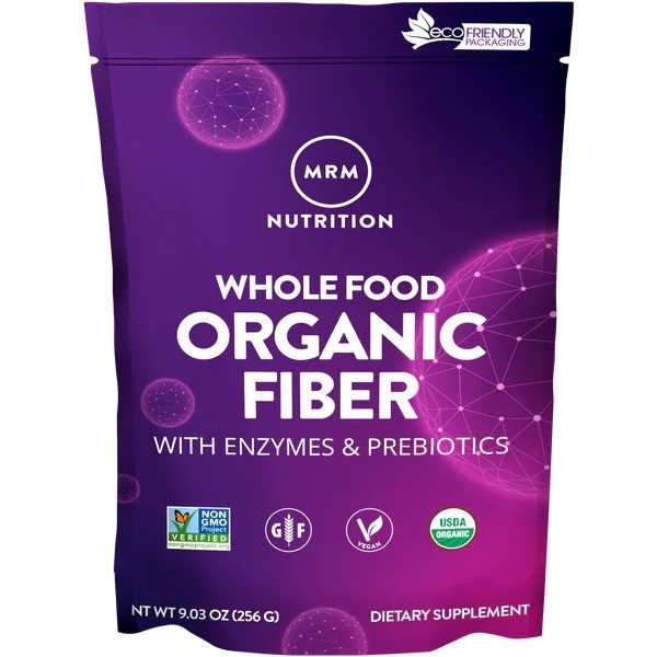 MRM (Metabolic Response Modifiers) Сырая органическая клетчатка из цельных продуктов 9,03 унции в порошке