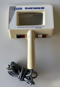 Burton Ultraviolet Examining Light Model 31603 115v Tested & Works Vintage USA