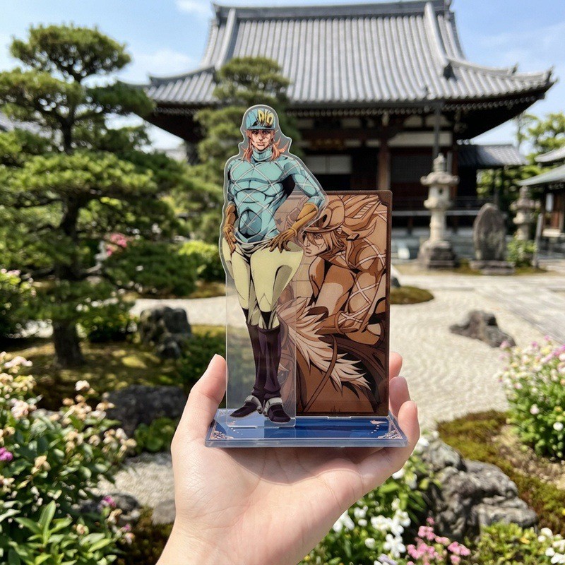 JOJO 7 SBR Steel Ball Run Johnny Gyro Diego Acrylic Stand
