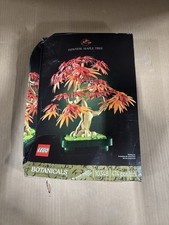 LEGO  Botanical Japanese Red Maple Bonsai Tree 10348 - New,Unopened,Damaged Box