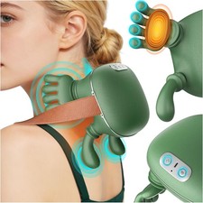 Neck Shoulder Massager with Heat Simulated Human Hand Cervical Trapeziu Massager