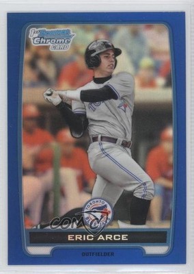 2012 Bowman Chrome Prospects Blue Refractor 4/250 Eric Arce #BCP74 e5r