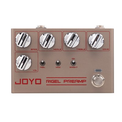 JOYO High Gain Overdrive Guitar Pedal Amplifier Simulation with Amp Head Tone