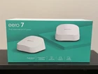 Amazon eero 7 Dual-Band Mesh Wi-Fi 7 System (2-Pack), Up to 2.5Gbps, 4,000 sq.ft