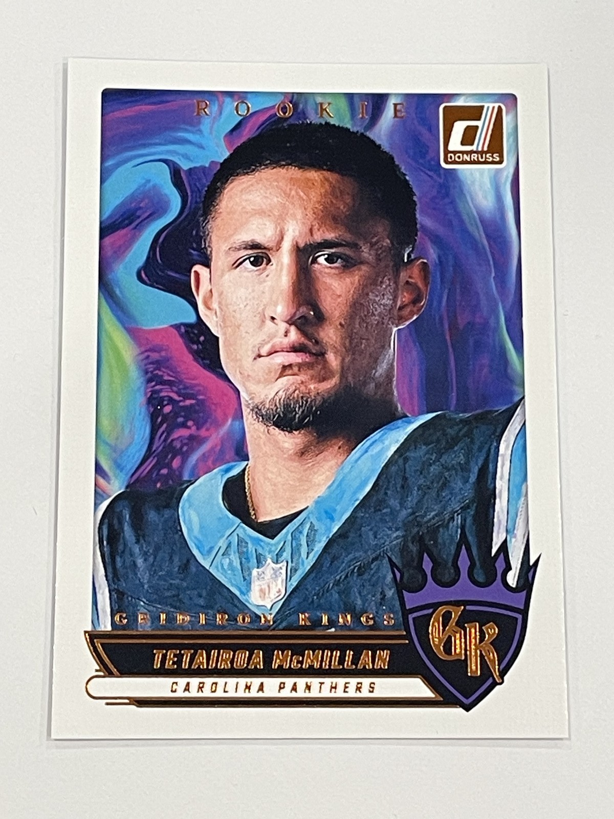 2025 Donruss Football Rookie Gridiron Kings - Tetairoa McMillan RC - Panthers