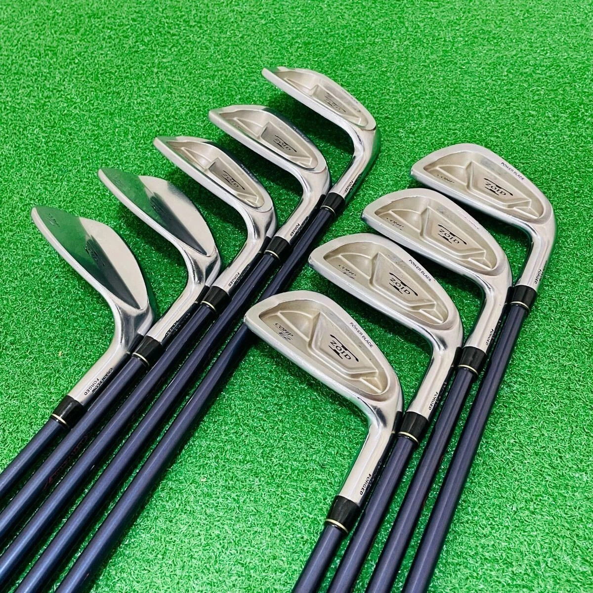 MIZUNO) Iron set 9piece T-ZOID COMP EZ 4-9,Pw,Fw,Sw Graphite