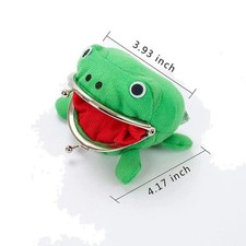 Plush Frog Coin Wallet Ninja Wallet Halloween Role Playing Party Gift Theme