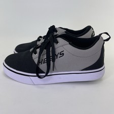 HEELYS GR8 Pro 20 Casual/Skate Shoes Black Gray Youth Size 6 READ