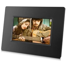 SCTP KS782 7 in. Alpha Digital Cloud Frame  Black - Innovated APP Design - Hi...