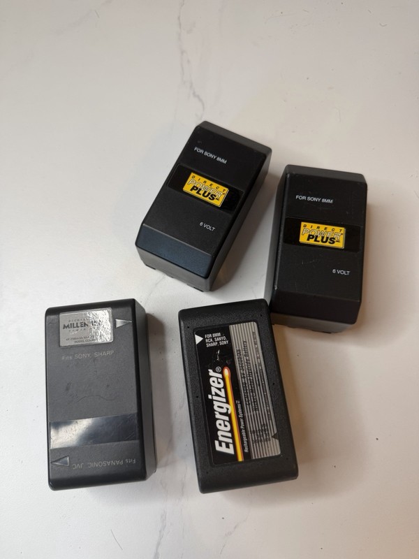 Power Plus NP-60AA 6V 1600mAh NiCd Battery for Sony 8mm CCD-SC5/7/9
