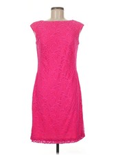 NWT Chaps Women Pink Cocktail Dress 6