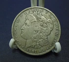 1901 United States Morgan Silver Dollar $1 Tough Date Circulated Nice Eye-Appeal