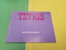 Tetris Manual NES. NES-E1-USA