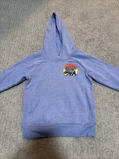 Blue Old Navy Boys Graphic Pullover Hoodie. Size 4-5