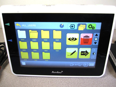 Ambu aView 405002000 Touchscreen Monitor w/Power Supply TESTED / WARRANTY
