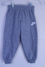 Nike Kids Club Fleece Joggers Gray Size 4/5 Small S Pants Boys Sweatpants Gray