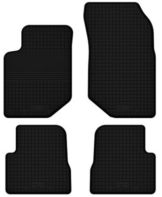 Wanneform Gummi Fußmatten Satz für CITROEN C4 III Schwarz