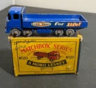 Vintage Original Boxed Lesney Matchbox #20 ERF 68G Truck Die-Cast Car