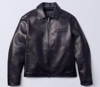 Jung Kook for   レザージャケット レーサー Calvin Klein x Jung Kook BTS Leather Jacket Size M CK JK Limited