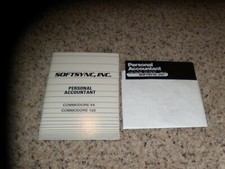 Personal Accountant Commodore 64 C64 Program with manual