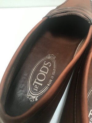 J.P. Tod's Brown Leather Driving Shoes, Moccasins. Size 35,5 EU, 5