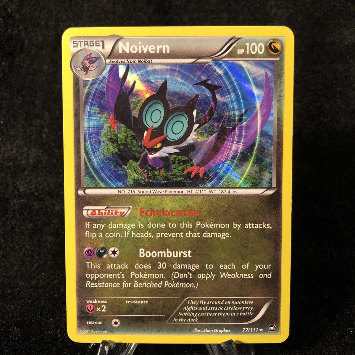 Pokemon Holo Noivern 77/111 XY Furious Fists - NM | eBay