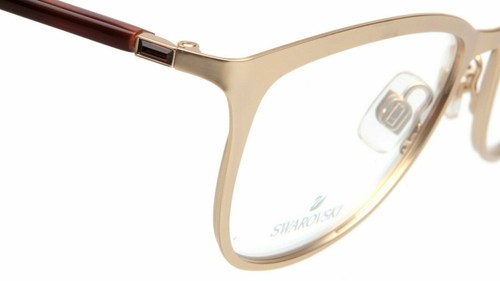 SWAROVSKI SK5232 033 Eyeglasses Gold Havana Frame 50mm - 第 3/6 張圖片